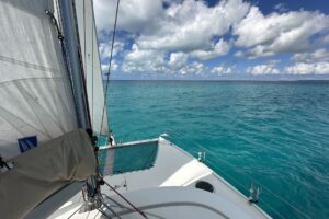 Türkis Barbuda Sailing