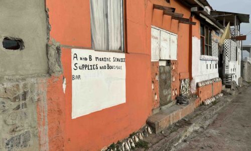 Mayreau Hauptstraße