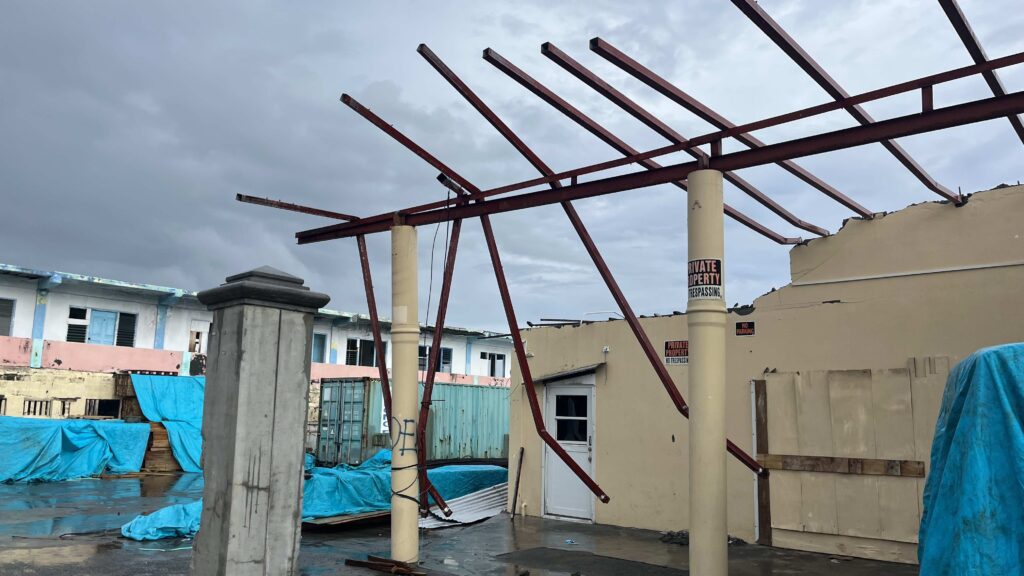 Union Island nach Hurrikan Beryl