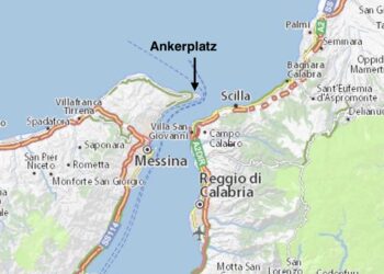 Karte Messina